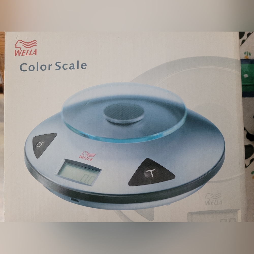 Hair Color Weighing Scale By Wella Professionals Grams OR OZ Batteries inc'd